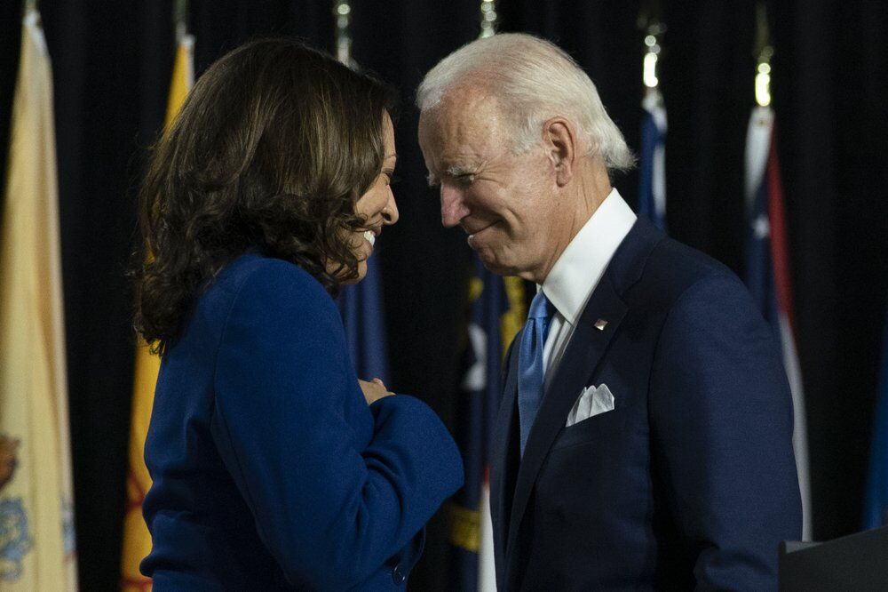 Joe Biden and Kamala Harris